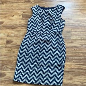 Tweed shift dress